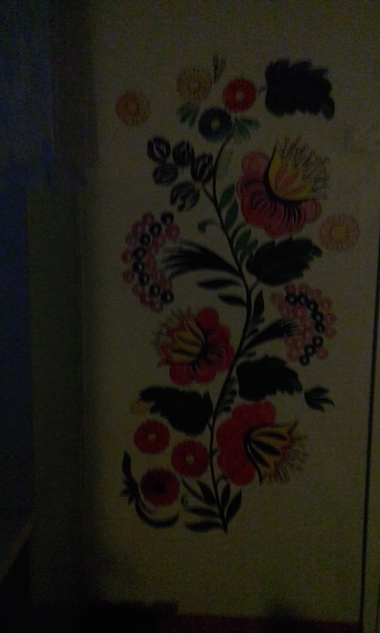 Painting on a wall