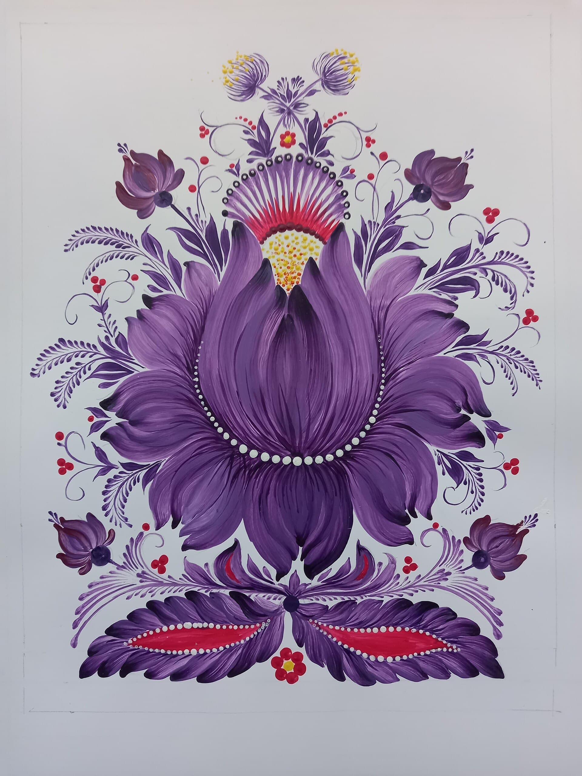 Violet crown