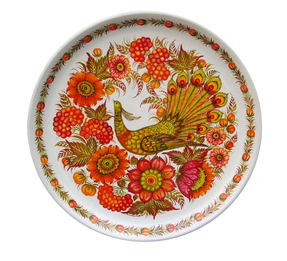 Plate, «August»